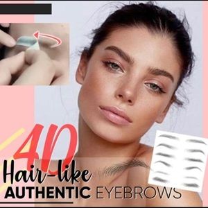 New Waterproof Eye Brow Tattoo Stickers False Brow